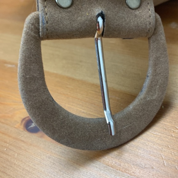Tan Suede Belt - Picture 2 of 5